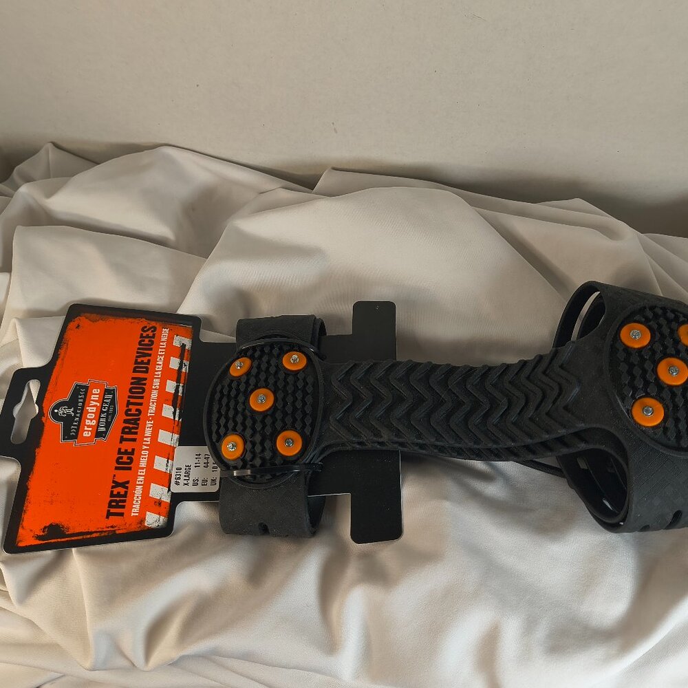 Tenacious Work Gear Ergodyne Trex Ice Traction Devices Size Xlarge